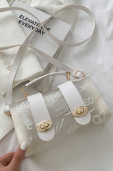 Casual Solid Patchwork Metal Accessories Decoration Bags