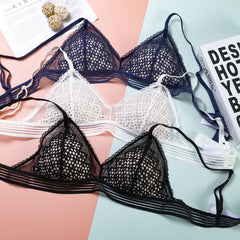 Mesh Cutout Lace Lingerie Set