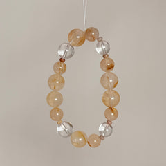 Golden Rutilated Quartz Bracelet