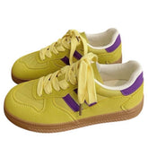 Saturday School Sneakers in Yellow