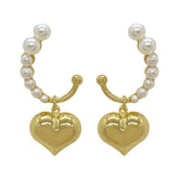 Coquette Aesthetic Mini Heart Earrings