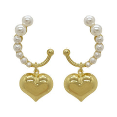 Coquette Aesthetic Mini Heart Earrings
