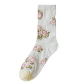 Cottagecore Aesthetic Rose Socks