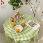 Cottagecore Gingham Tablecloth