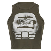 Downtown Girl Ribbed Crop Top