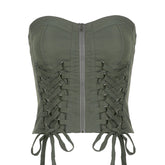 Fairy Grunge Lace Up Corset