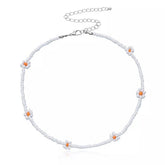 Friendship Never Ends Flower Choker