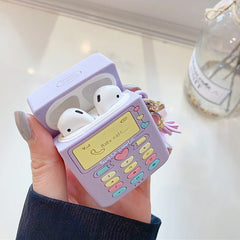 Lilac Cell Phone AirPods Case