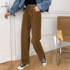 Minimalist Outfit Cord Pants