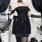 Dark Gothic Cape Hooded Multi-wear Dress