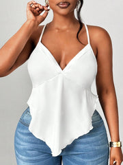 Summer Backless Sleeveless Top