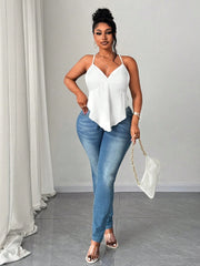 Summer Backless Sleeveless Top