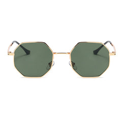 Octagon Metal Sunglasses