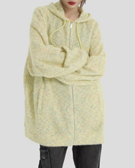 Casual Friday Knit Zip Hoodie