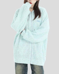 Casual Friday Knit Zip Hoodie