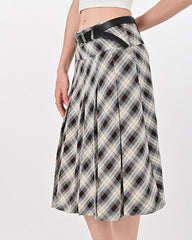 Good Manners Plaid Kilt Skirt
