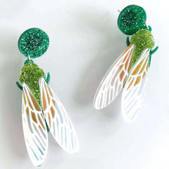 Tiny Fly Earrings