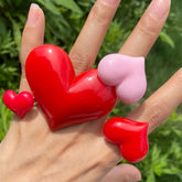 Big Heart Chunky Ring