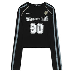 Blokette Aesthetic Long Sleeve Top