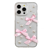 Bows Pearl iPhone Case