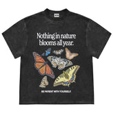 Be Patient With Yourself Butterfly Tee
