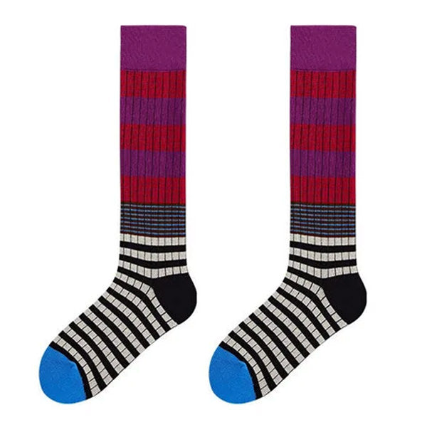 Thumbnail of Colorful Striped High Socks