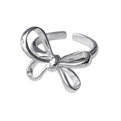 Coquette Aesthetic Bow Ring