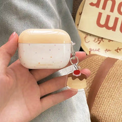 Cute Cherry Cake Airpods Case