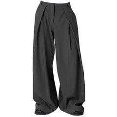 Dark Academia Wide-Leg Pants