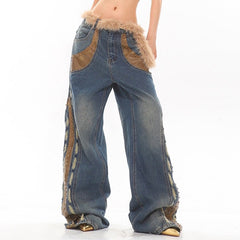 Wild West Fur Jeans