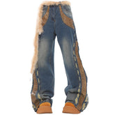 Wild West Fur Jeans