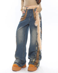 Wild West Fur Jeans