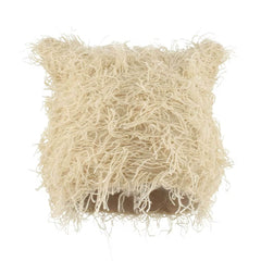 Distressed Cat Ear Beanie