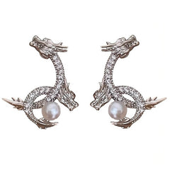 Dragon Pearl Earrings