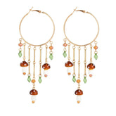 Fairycore Mushroom Earrings