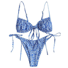 Floral Print Bikini Set