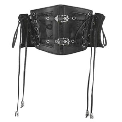 Gothic Aesthetic Leather Corset