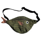 Green Fish Waist Bag