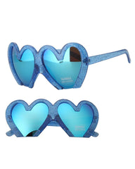 Glitter Heart Shaped Glasses