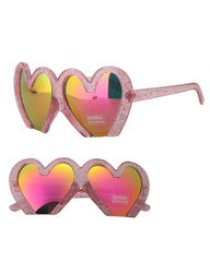 Glitter Heart Shaped Glasses