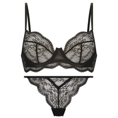 Sexy Lace Black Sexy Lingerie Set