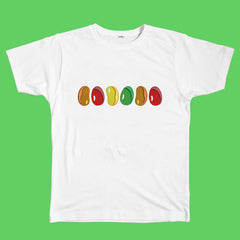Jelly Beans Embroidered T-Shirt