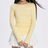 Lemon Pie Long Sleeve Top