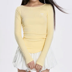 Lemon Pie Long Sleeve Top