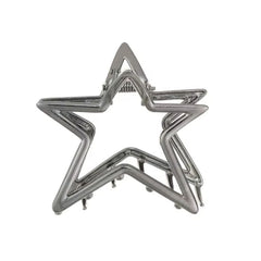 Metallic Star Hair Claw