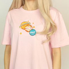 Neu Planet T-Shirt, Baby Blue S