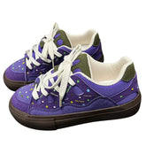 Purple Star Skater Sneakers