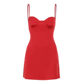 Florence Satin Mini Dress