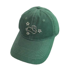 Rhinestone Bunny Y2K Cap