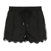 Blokette Side Stripe Lace Shorts